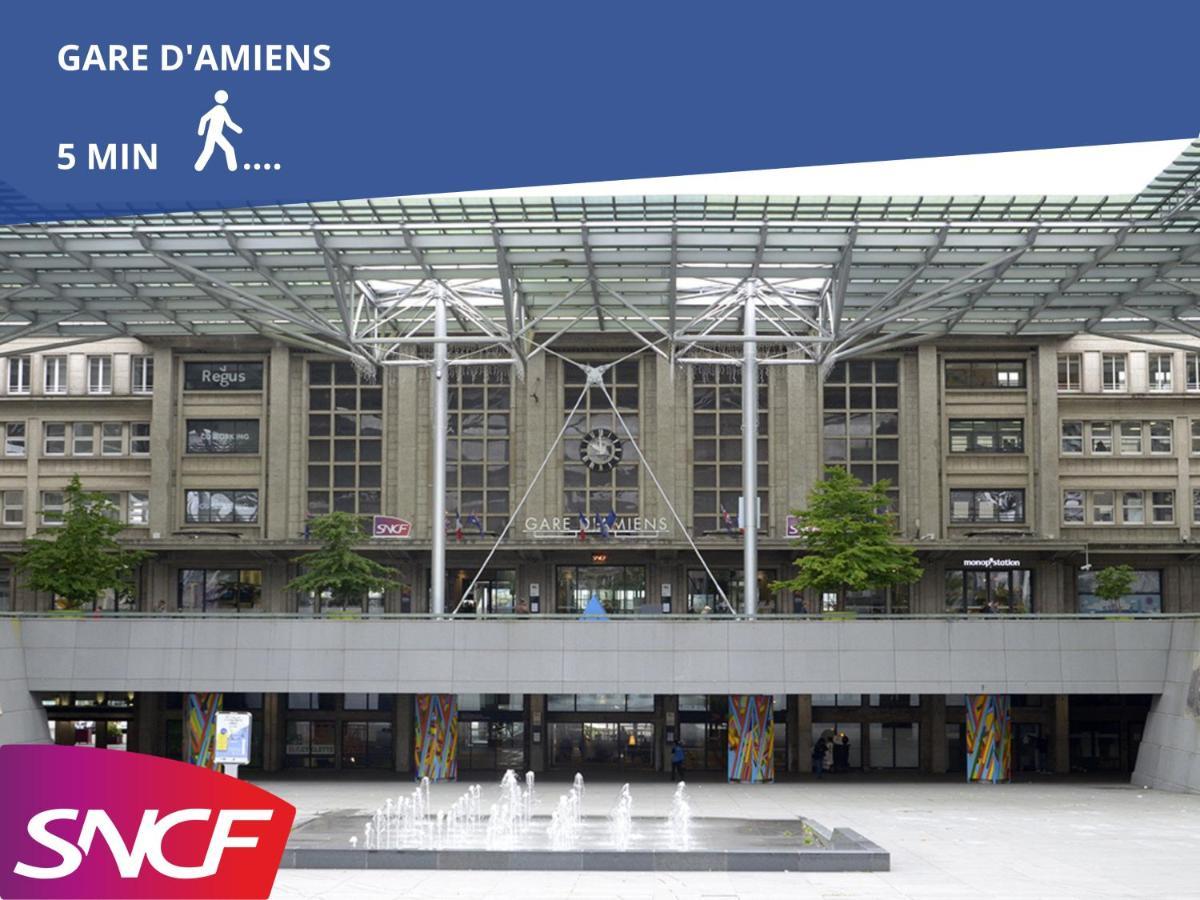 Spa Sous Les Etoiles - Cinema - Netflix - Parking - Gare Amiens Eksteriør billede